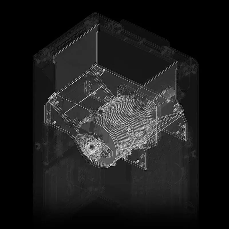 Plastic Shredder prototype testrun 