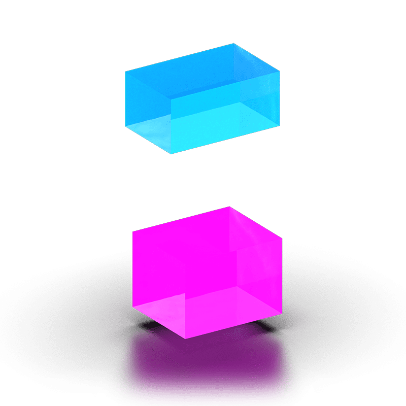 volumetric illustration of polystruder plastic shredder