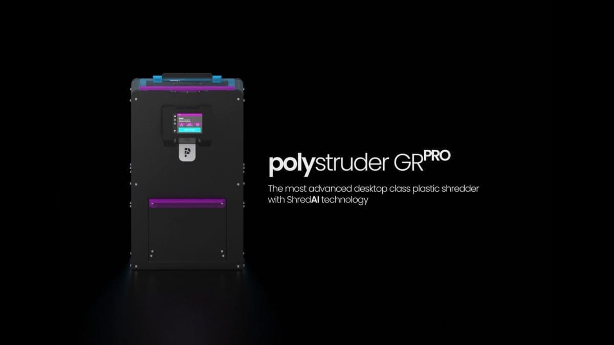 Plastic Shredder for 3D Printing - Polystruder GR PRO